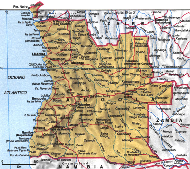 Geografia Africa Territorio Storia Economia dell'Angola