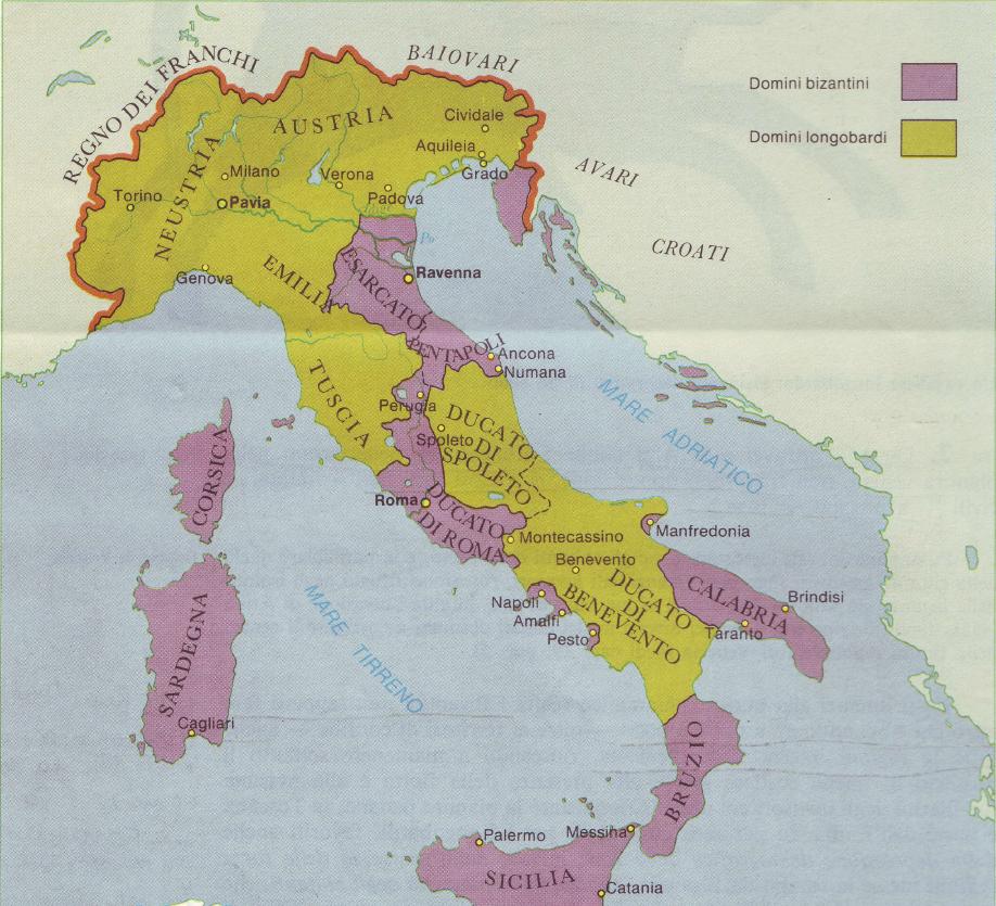 Italia Longobarda e Bizantina