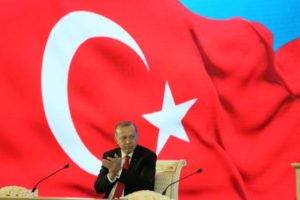 Il presidente della Turchia Recep Tayyip Erdogan