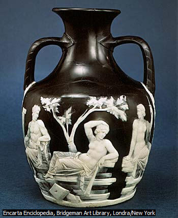 Arte vetraria: vaso Portland