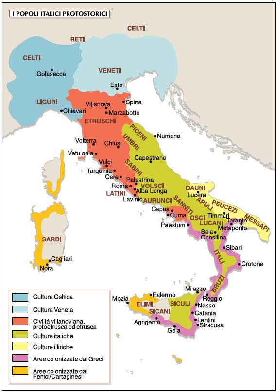 Aree popoli etruschi