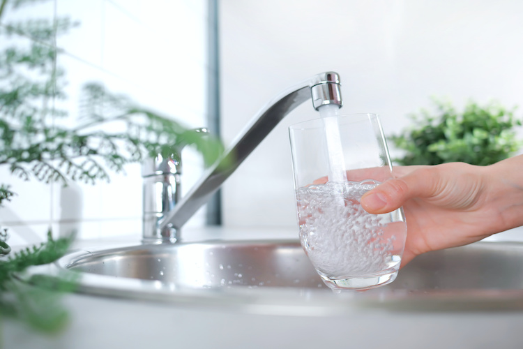 Acqua potabile dal rubinetto