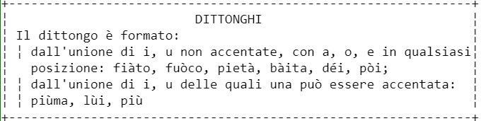 Dittonghi