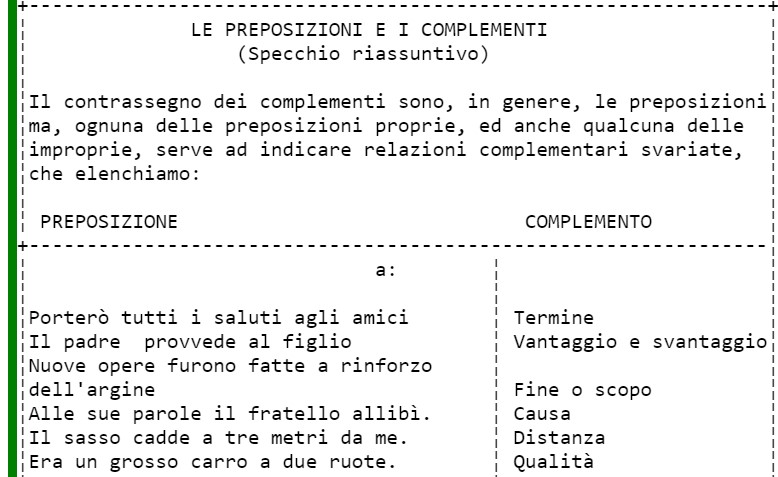 Preposizioni e Complementi